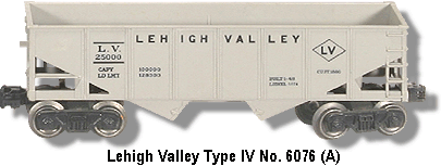 Lehigh Valley No. 6076 Type VI Variation A