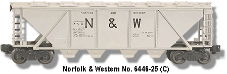 The Norfolk and Western Quad Hopper No. 6446-25 Variation C