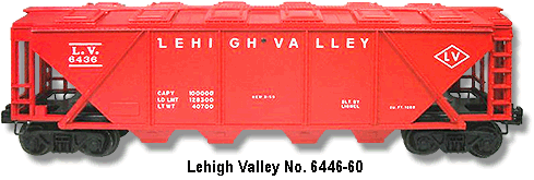 Lehigh Valley Quad Hopper No. 6446-60