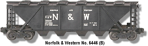 The Norfolk and Western Quad Hopper No. 6446 Variation B