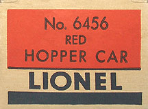 No. 6456 Middle Classic Red Box End