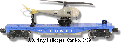 The Helicopter Launch Car No. 3409
