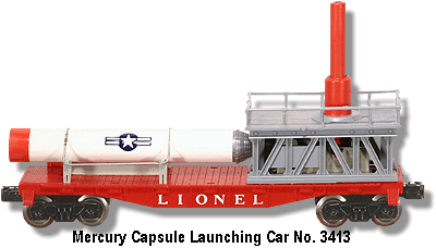 The Mercury Capsule Launching Car No. 3413