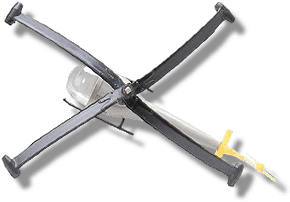Top View of Type A Helicopter