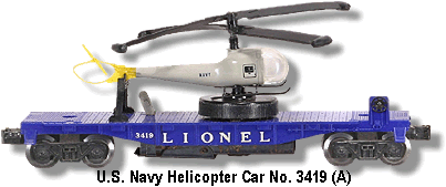The Helicopter Launching Car No. 3419 A Variation