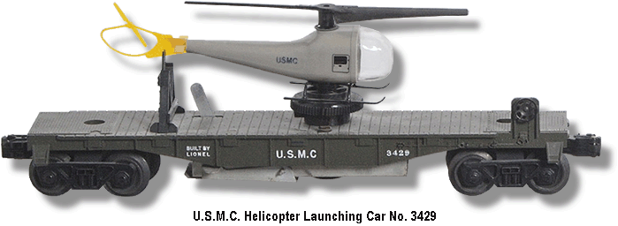 The U.S.M.C. Helicopter Launching Car No. 3429