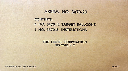 No. 3470-21 Envelope
