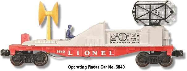 The Operating Radar Car No. 3540