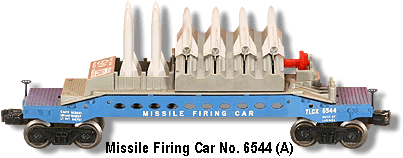 The Lionel Missile Firing Car No. 6544