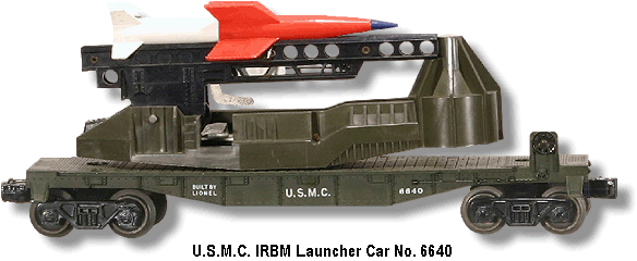 The U.S.M.C. IRBM Launcher Car No. 6640