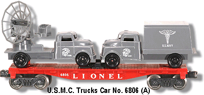 U.S.M.C. Trucks Car No. 6806
