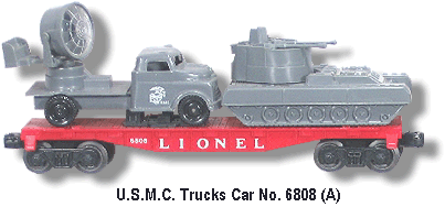 U.S.M.C. Trucks Car No. 6808 Variation A