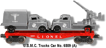 U.S.M.C. Trucks Car No. 6809