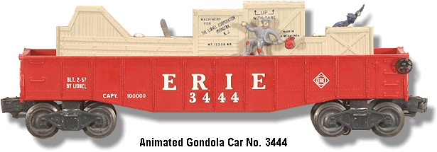 Animated Gondola Car No. 3444