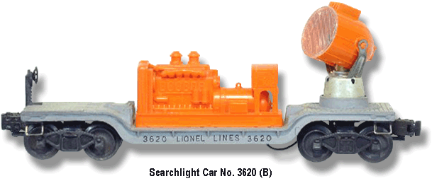 Searchlight Car No. 3620 Variation B