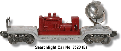 Searchlight Car No. 6520 E Variation