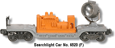 Searchlight Car No. 6520 F Variation