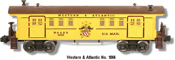 The Western and Atlantic Baggage Car No. 1866