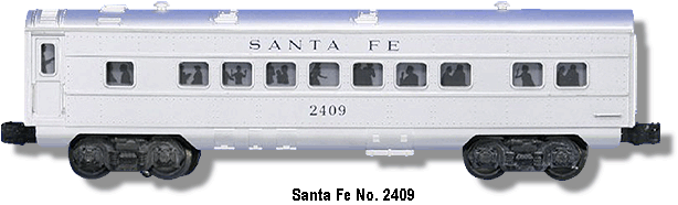 The Santa Fe Pullman Car No. 2409