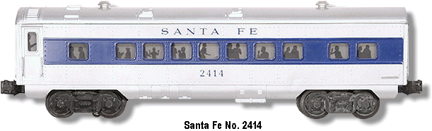 The Santa Fe Pullman Car No. 2414