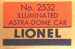 No. 2532 early Astra-Dome Box End