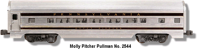 Molly Pitcher Pullman Car No. 2544