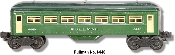 Lionel Pullman Car No. 6440