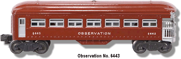 Observation Car No. 6443