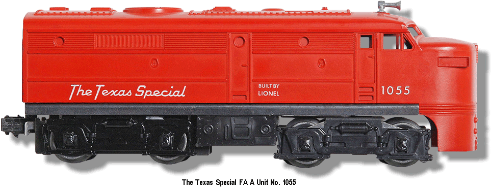 The Texas Special FA A Unit No. 1055