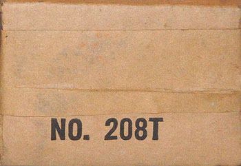 No. 208 Dummy A Unit Box End