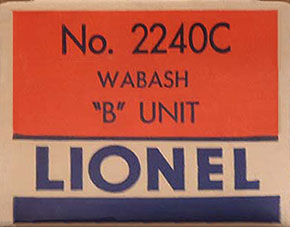 No. 2240C B Unit Box End