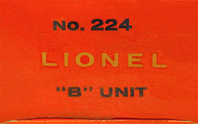No. 224 B Unit Perforated Box End