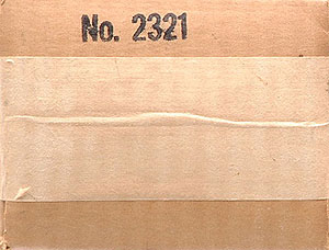No. 2321 Box End