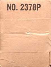 No. 2378 A Unit Box End