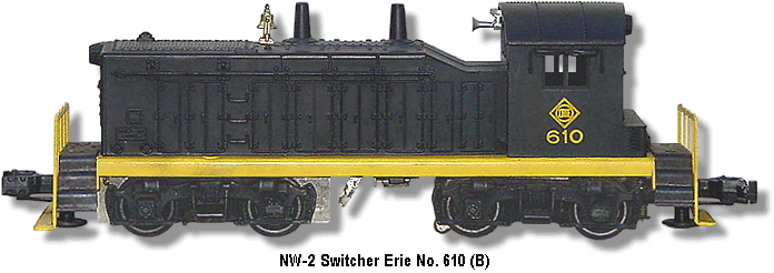 Erie NW-2 Diesel Switcher No. 610 Variation B