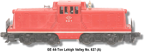 Lionel Trains Lehigh Valley GE 44-Ton Diesel Switcher No. 627 Variation A