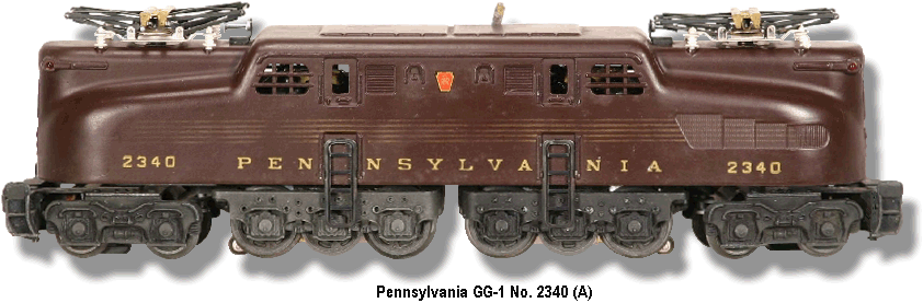Pennsylvania GG-1 Electric No. 2340 Variation A