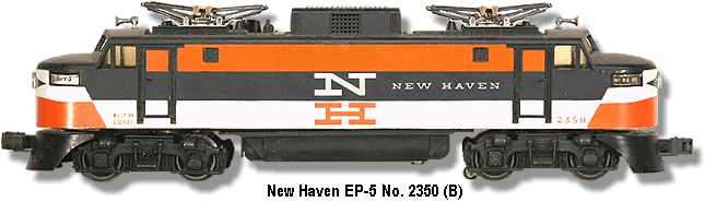 New Haven EP-5 Electric No. 2350 Variation B