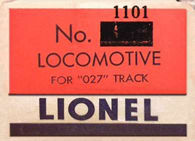 Overprinted No. 1101 Middle Classic Box End