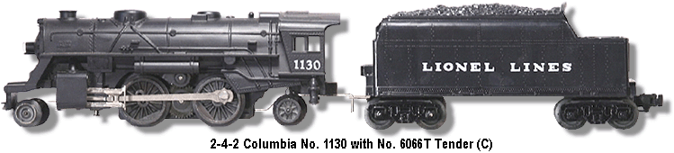 Lionel Trains Locomotive No. 1130 Variation C