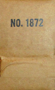 No. 1872 Box End