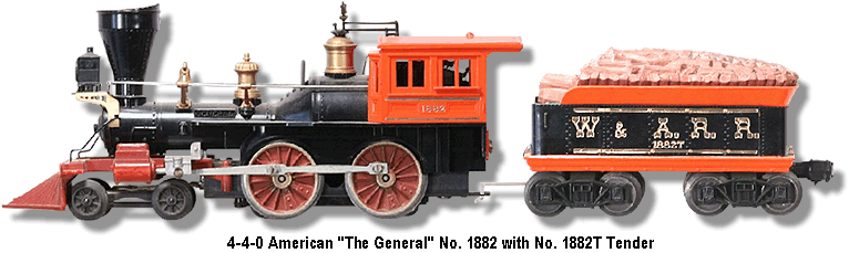 Lionel Trains Locomotive No. 1882