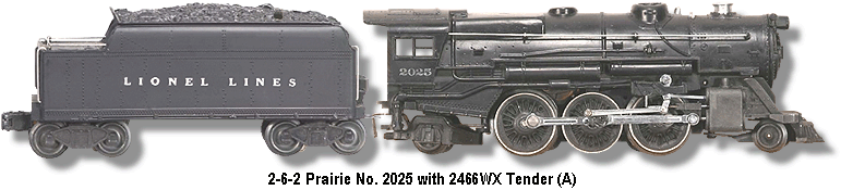 Lionel Trains Locomotive No. 2025 Variation A