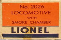 No. 2026 Locomotive Box End