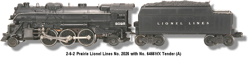 Lionel Trains Locomotive No. 2026 Variation A