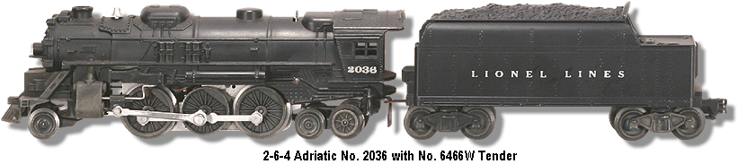 Lionel Trains Locomotive No. 2036
