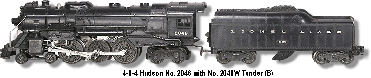 Lionel Trains Locomotive No. 2046 B Variation