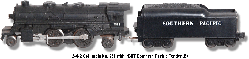 Lionel Trains Locomotive No. 251 Variation B