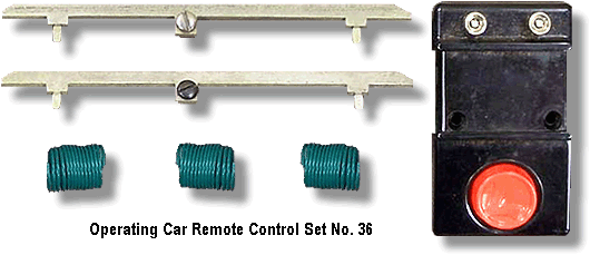 Operating Car Remote Control Set No. 36