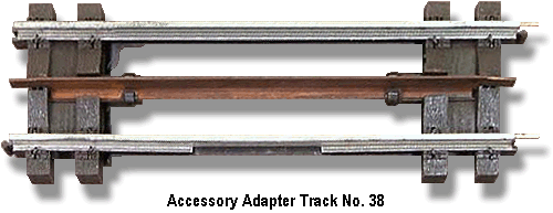 Super-O Accessory Adapter Track No. 38